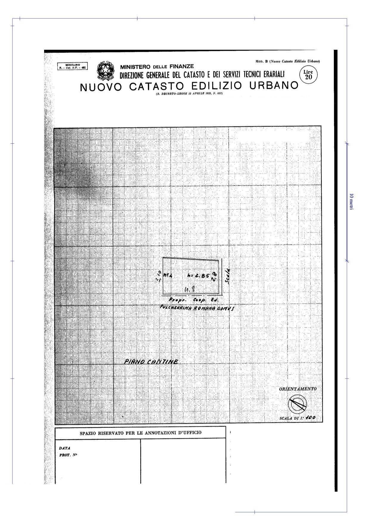 Foto 21 - Appartamento Via Lorenzo Bonincontri, Roma - planimetria 1