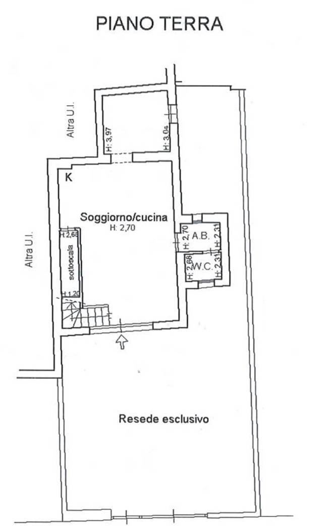 Villa via dei Colli, Signa - planimetria 1