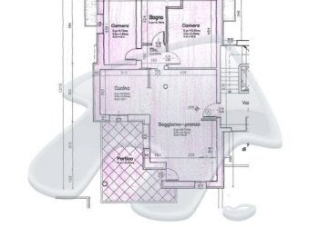 Planimetria - Quadrilocale strada Albareto, Modena - foto 5