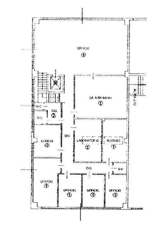 Capannone via 1 Maggio, Vanzago - planimetria 1
