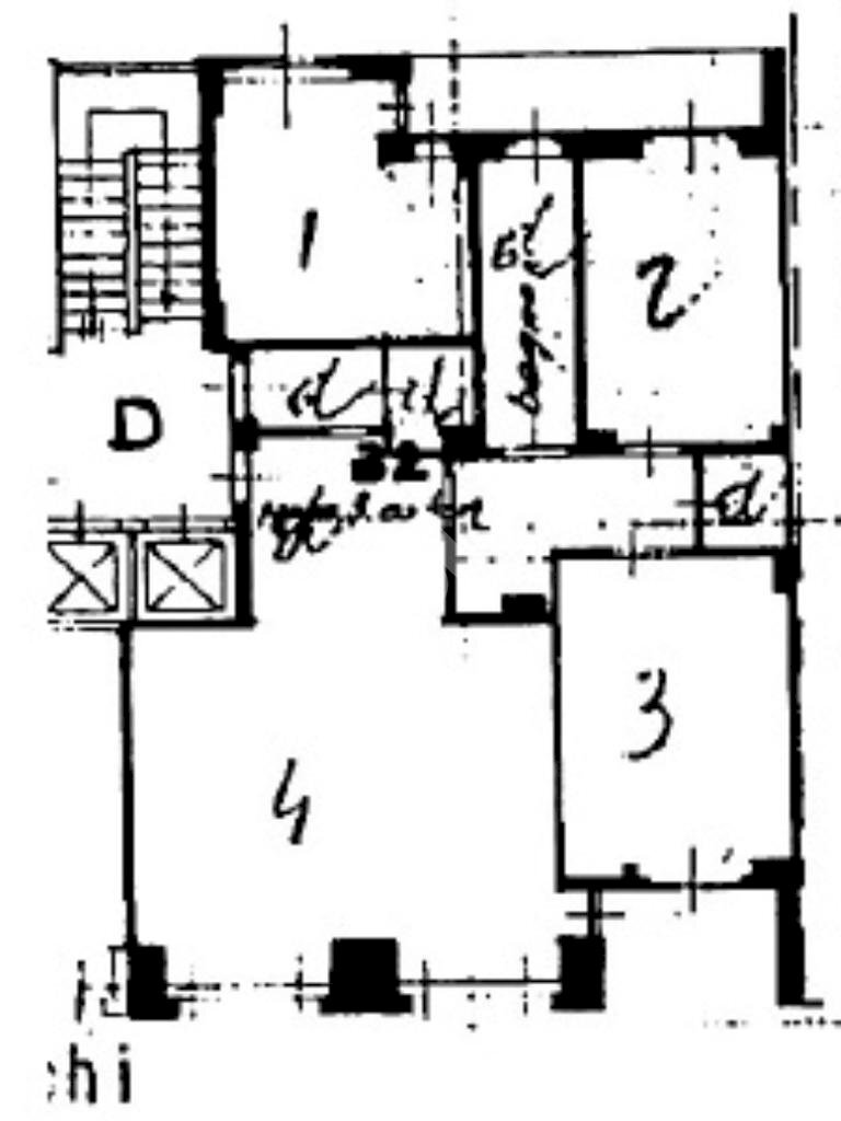 Appartamento Corso Brunelleschi, Torino (zona Pozzo Strada) - planimetria 1