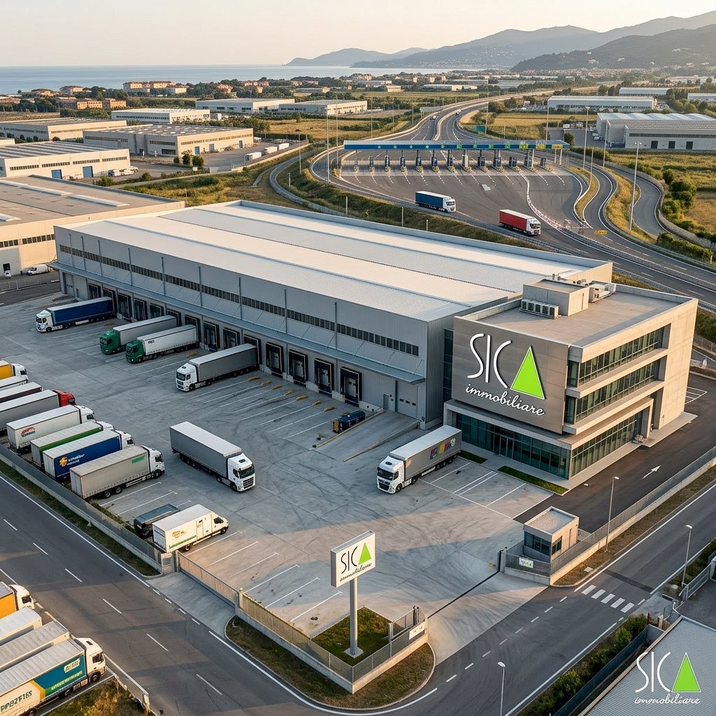 Nano Banana 2 - Ultra realistic cinematic shot of - Capannone La Spezia - foto 2