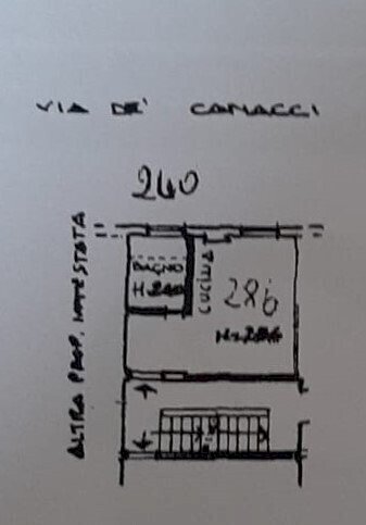 WhatsApp Image 2026-04-13 at 15.09.47.jpeg - Monolocale Via dei Canacci, Firenze (zona Santa Maria Novella) - planimetria 1