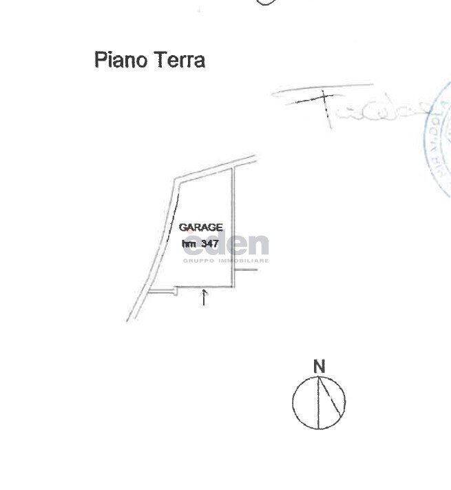 planimetria - Box Viale A. Tassoni 4, Modena (zona Circoscrizione 1) - planimetria 1