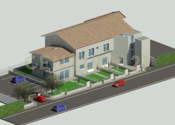 Render Totale.jpeg - Trilocale Via dell' Isola 51, Capannori - foto 1