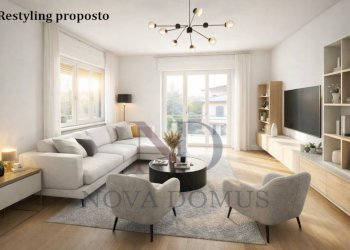 Soggiorno minimalista e luminoso_wm (Grande).png - Villa Via dei Laghi 10, Castelnuovo Magra - foto 1