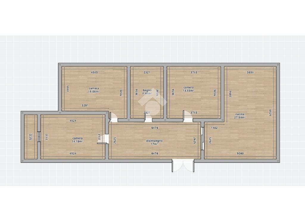 Quadrilocale Via Golinelli, Bologna (zona Savena) - planimetria 1