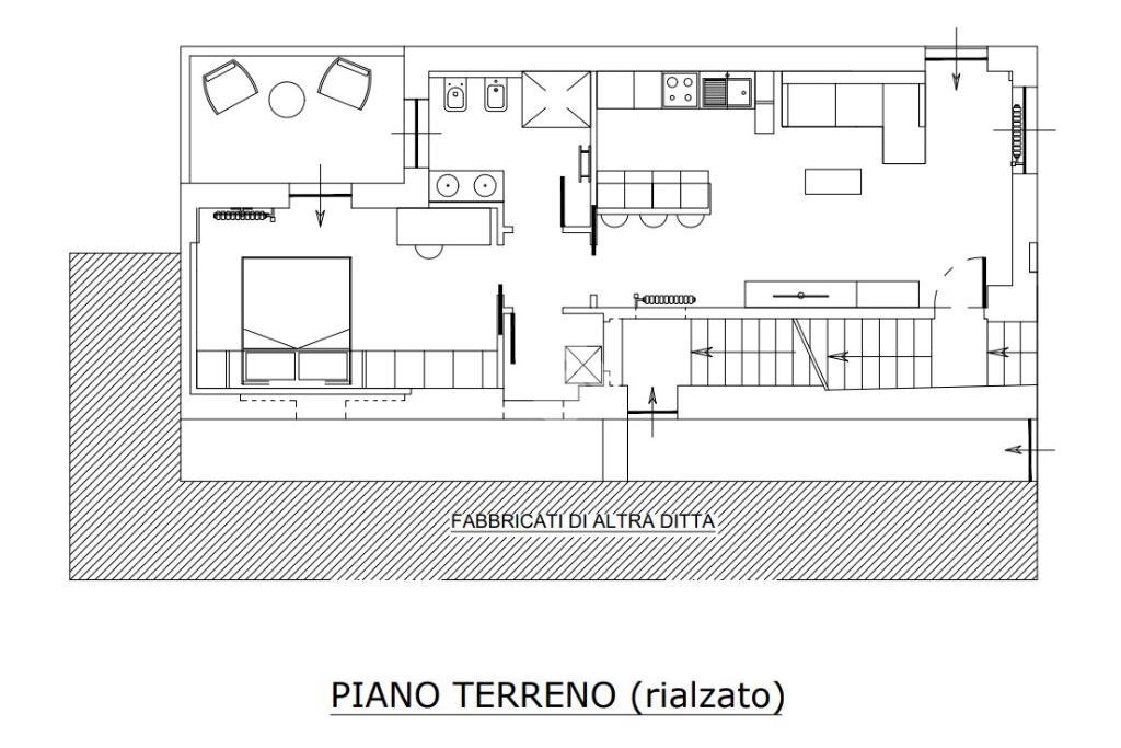 Bilocale Via Martiri della Libertà, Livorno Ferraris - planimetria 1