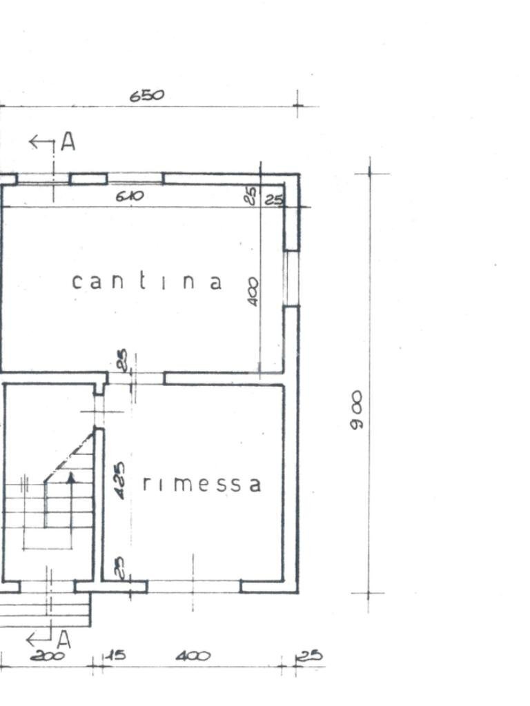 Porzione di casa Via Giacomo Matteotti, Scandiano - planimetria 1