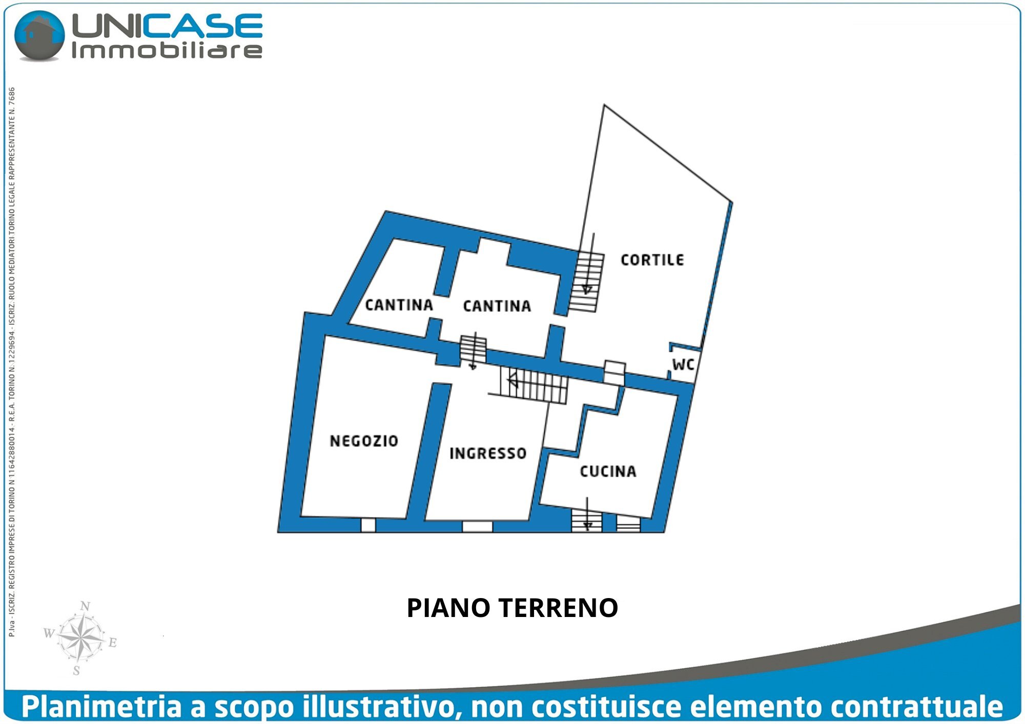 Porzione di casa Via Brianza Ballesio, 37, Luserna San Giovanni - planimetria 1