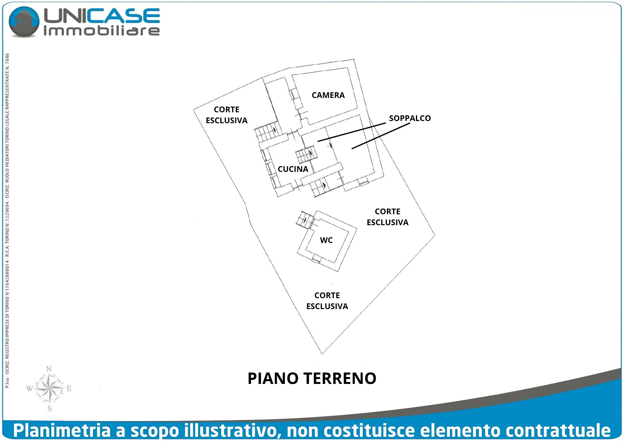 Piano Terra - Baita Località Arcia, 138, Angrogna - planimetria 1