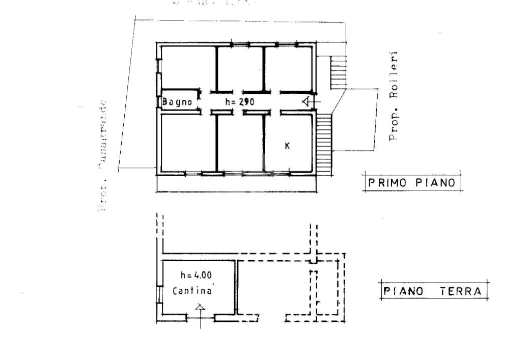 Appartamento Località Casali Lungo Statale, Castiglione Chiavarese - planimetria 1