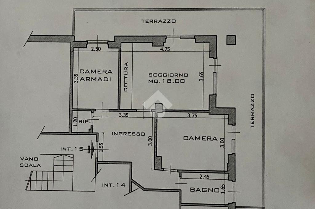 Trilocale Viale Adolfo e Adelina Devoto, Chiavari - planimetria 1