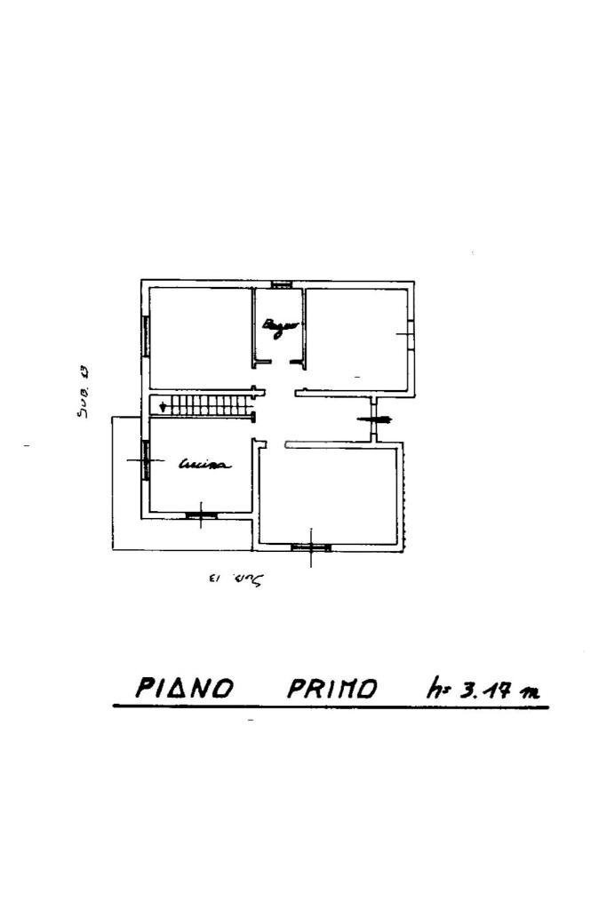 Appartamento Via g amendola, Ameglia - planimetria 1