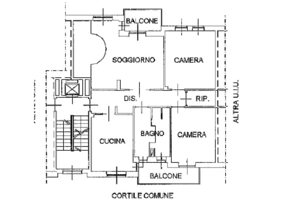 Appartamento Via luigi einaudi, Settimo Torinese - planimetria 1