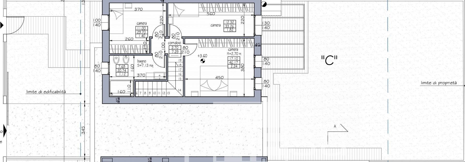 Foto 16 - Casa semi indipendente Susegana - planimetria 1