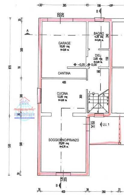 Foto 28 - Casa semi indipendente VIA MARIO FIOCCHI
 
132, Crevalcore - planimetria 1