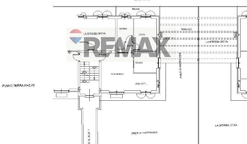 Pianta 2D - Trilocale DEL GUADAGNO
 
27/1, Roncello - planimetria 1