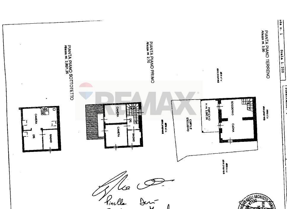 Pianta 2D - Casa indipendente Moncucco Torinese - planimetria 1
