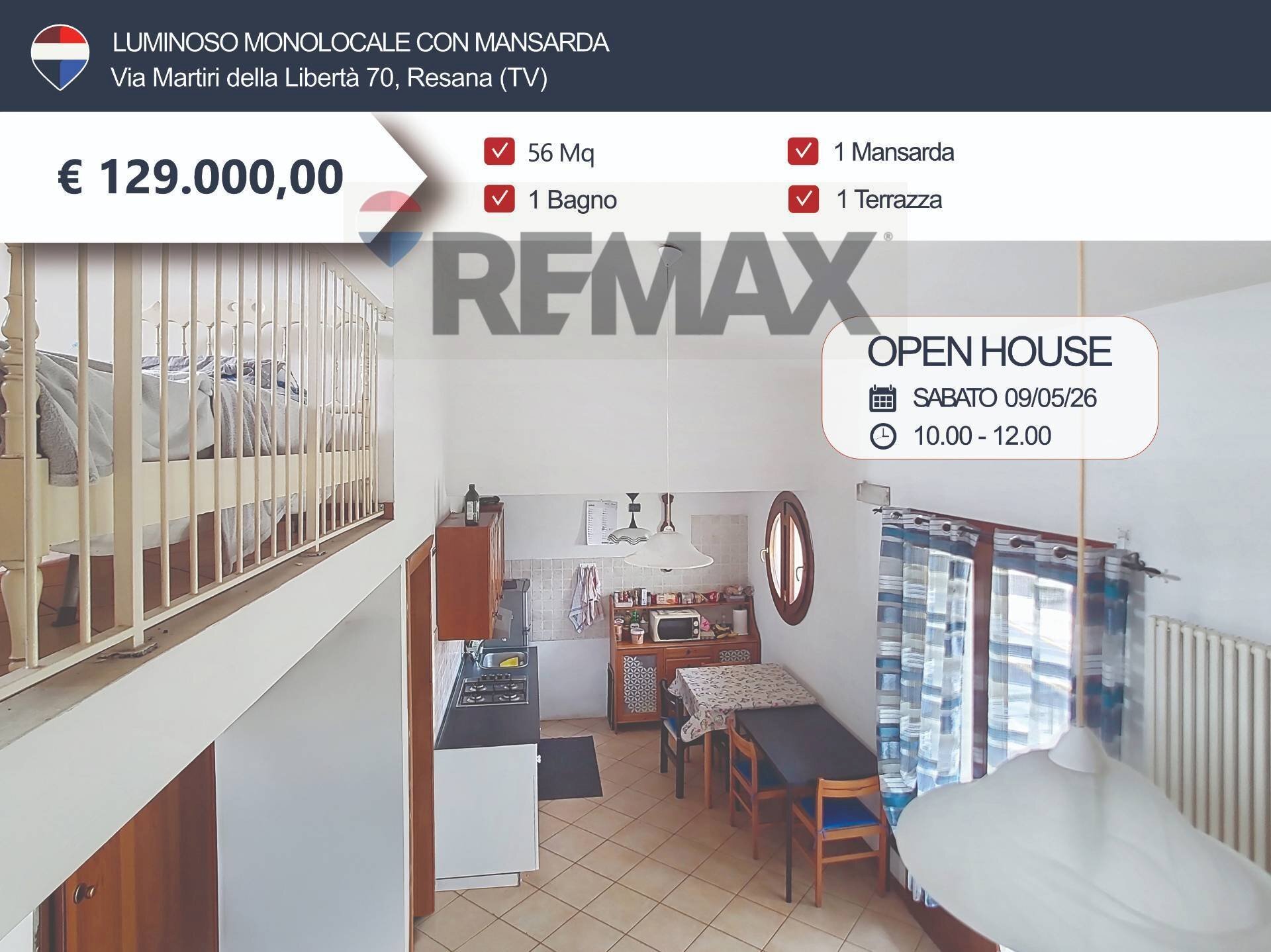 Camera / camera da letto - Trilocale Via Martiri Della Libertà
 
70, Resana - foto 1