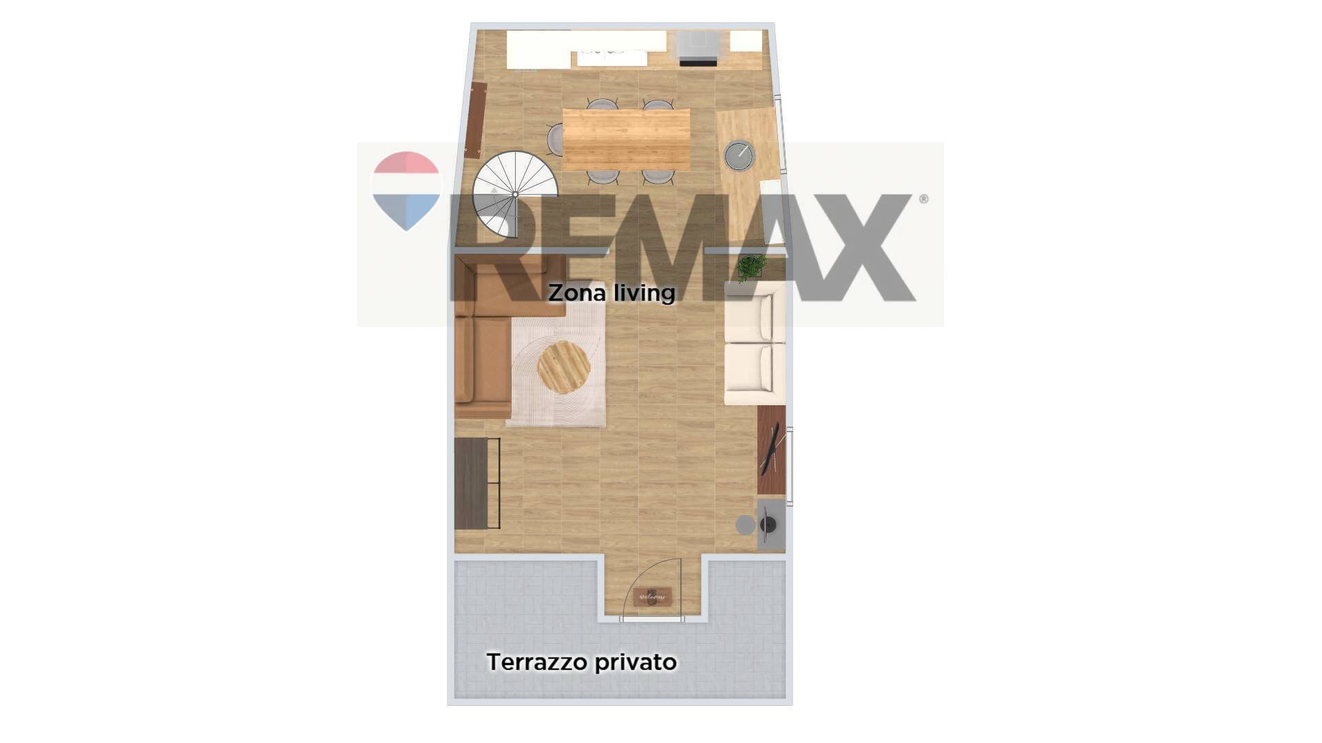 Pianta 2D - Casa semi indipendente Darfo Boario Terme - planimetria 1