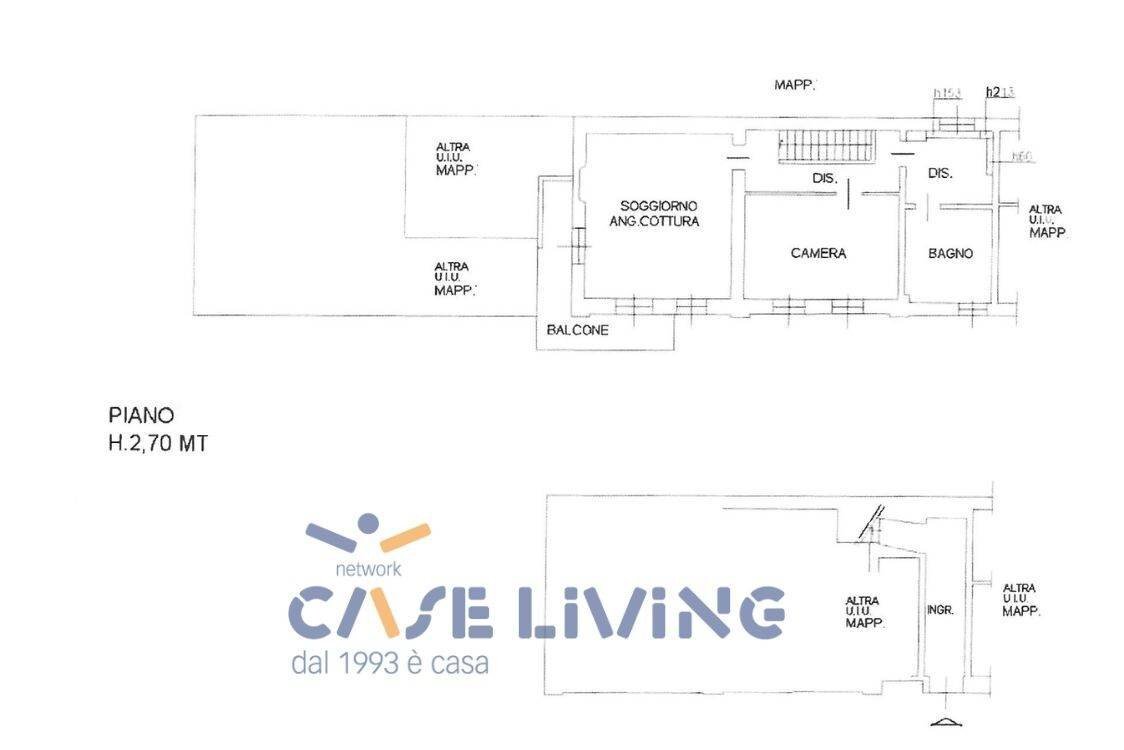 Foto 9 - Two-room apartment Piazza Roma
 
3, Gudo Visconti - floor plans 1