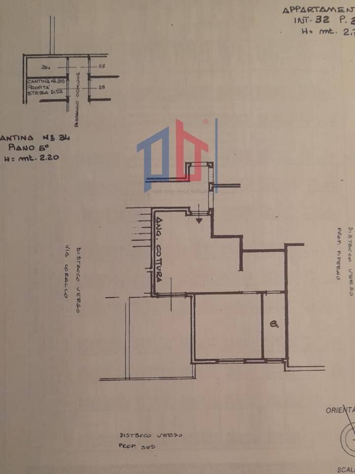 Foto 12 - Two-room apartment VIA CORALLO
 
8, Nettuno - floor plans 1