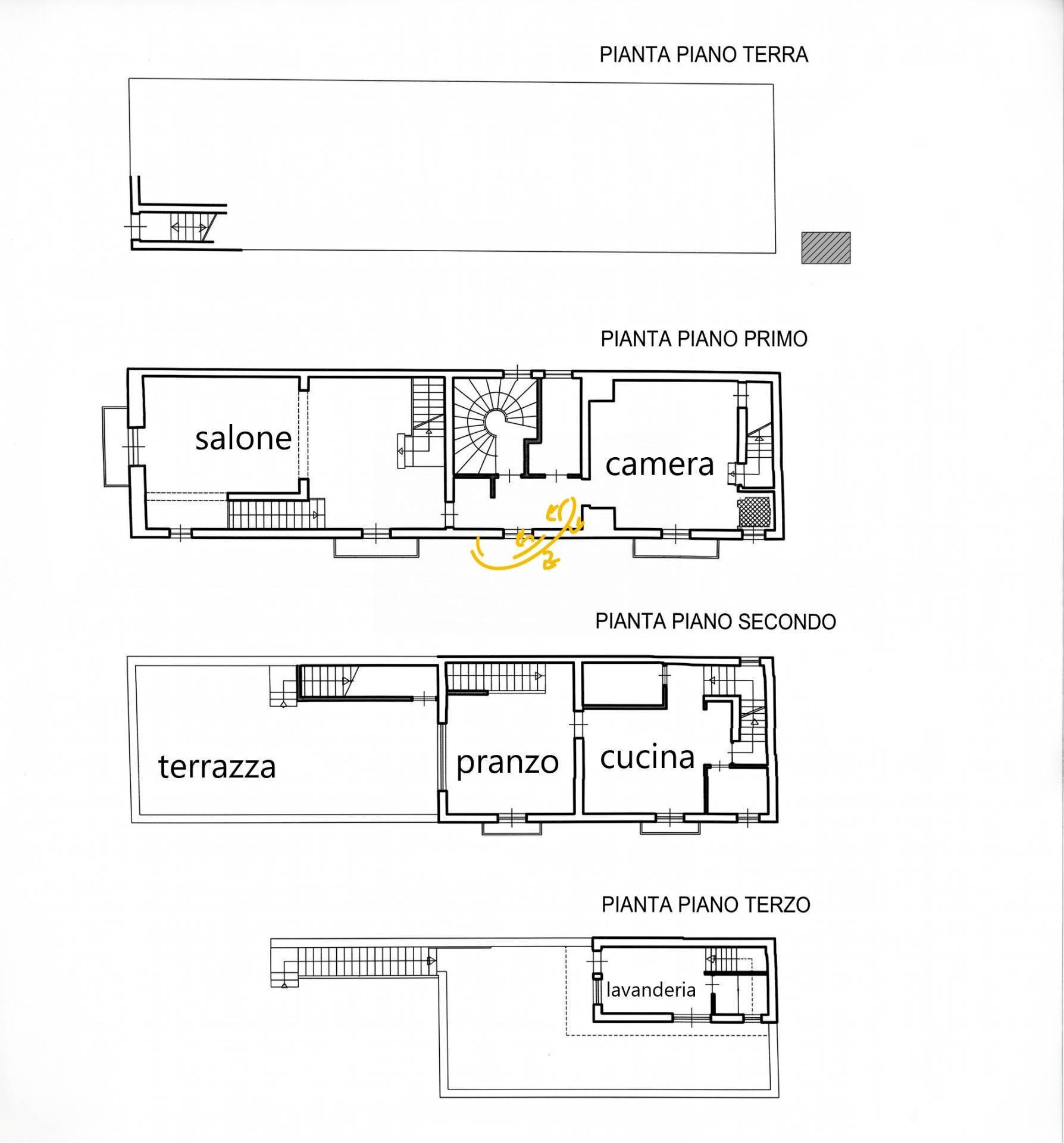 Foto 34 - Appartamento Via Giuseppe di Vagno, Mola di Bari - planimetria 1