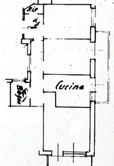Trilocale corso Giuseppe Mazzini, Camogli - planimetria 1