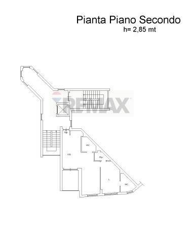 Pianta 2D - Three-room apartment via adige
 
16, Rende - floor plans 1