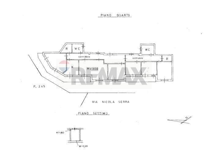 Pianta 2D - Appartamento Via Nicola Serra
 
96, Cosenza - planimetria 1
