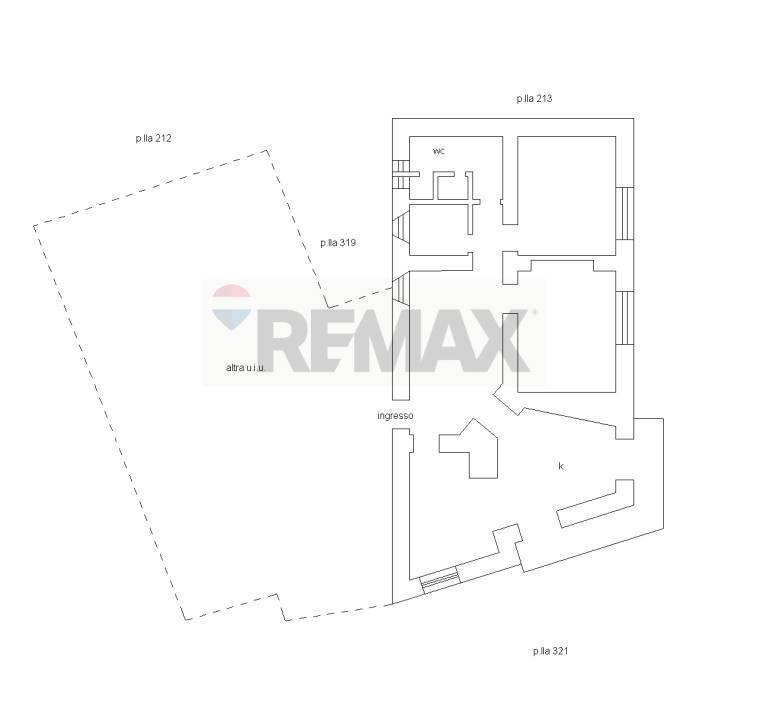 Pianta 2D - Appartamento Piazza Scura
 
1, Cosenza - planimetria 1