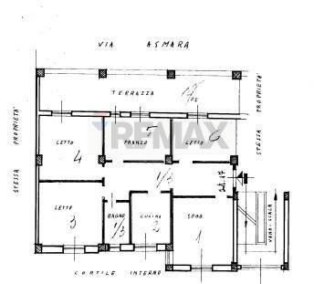 Pianta 2D - Appartamento Via Francesco Principe
 
10, Cosenza - planimetria 1