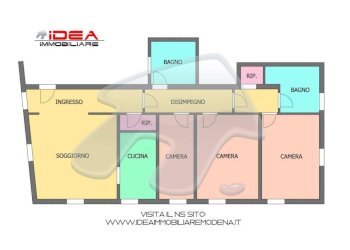 Planimetria - Appartamento viale Ludovico Antonio Muratori, Modena (zona Centro Storico) - foto 34