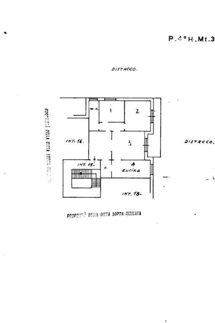 Trilocale Lungobisagno Dalmazia, 61, Genova (zona Staglieno) - planimetria 1
