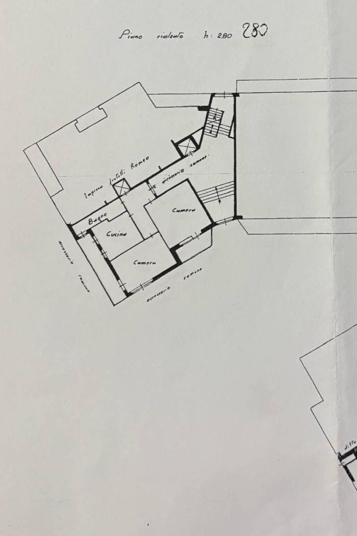 Trilocale via Monte Manzol, 10, Luserna San Giovanni - planimetria 1
