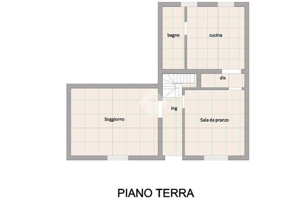 Casa semi indipendente Via Montesanto, Ferrara (zona Monestirolo) - planimetria 1