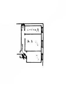 Bilocale via San Luca, 73, Genova (zona Centro Storico) - planimetria 1