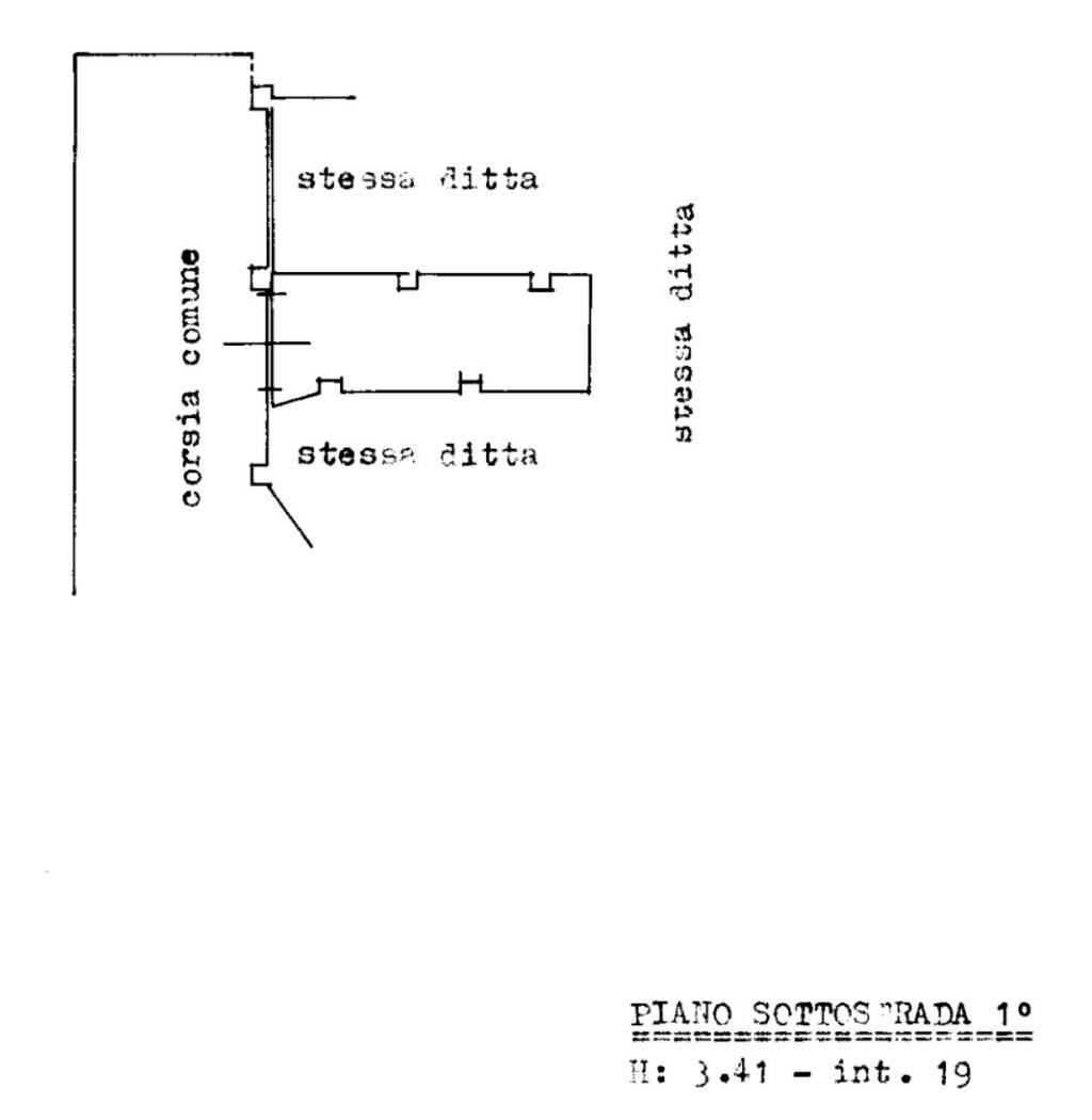 Garage - Autosilos - Parcheggio via Paolo Bentivoglio, 20, Catania - planimetria 1