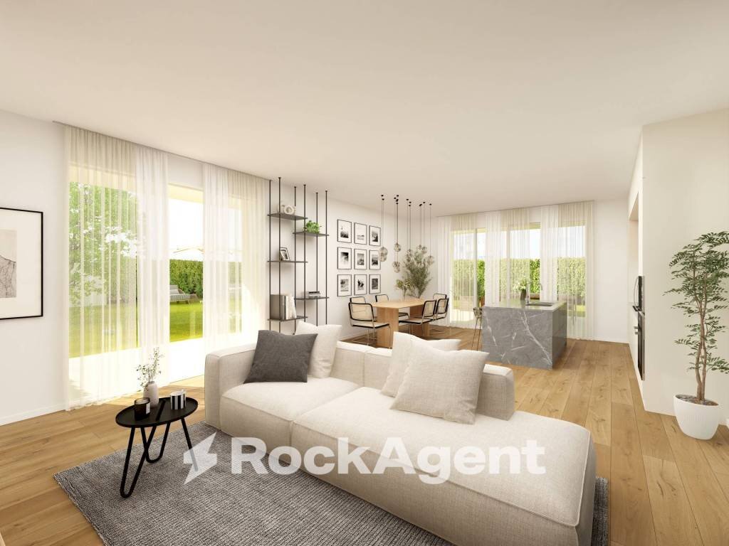 Salone - Quadrilocale via Giovanni Boccaccio, 4, Mozzo - foto 3