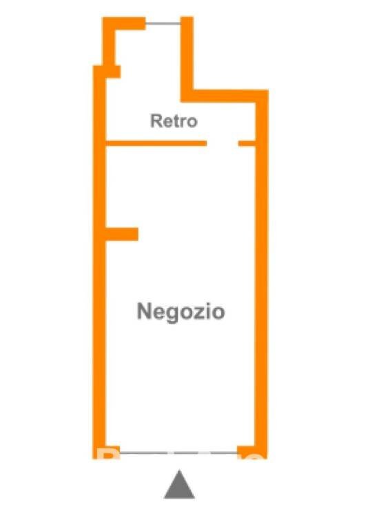 Planimetria - Negozio via Augusto Murri, 6, Bologna (zona Murri) - foto 1