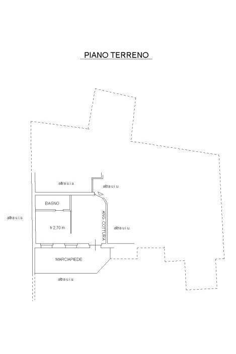 Appartamento via Vittorio Alfieri, Castiglione Falletto - planimetria 1
