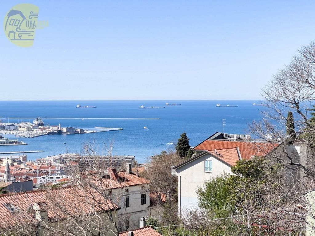 Vista - Attic via Cesare Cantù, 28, Trieste - photo 1