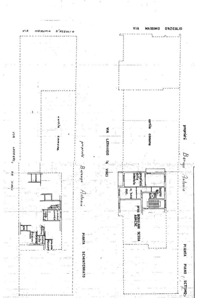 Bilocale Via Leonardo da Vinci, Trecate - planimetria 1