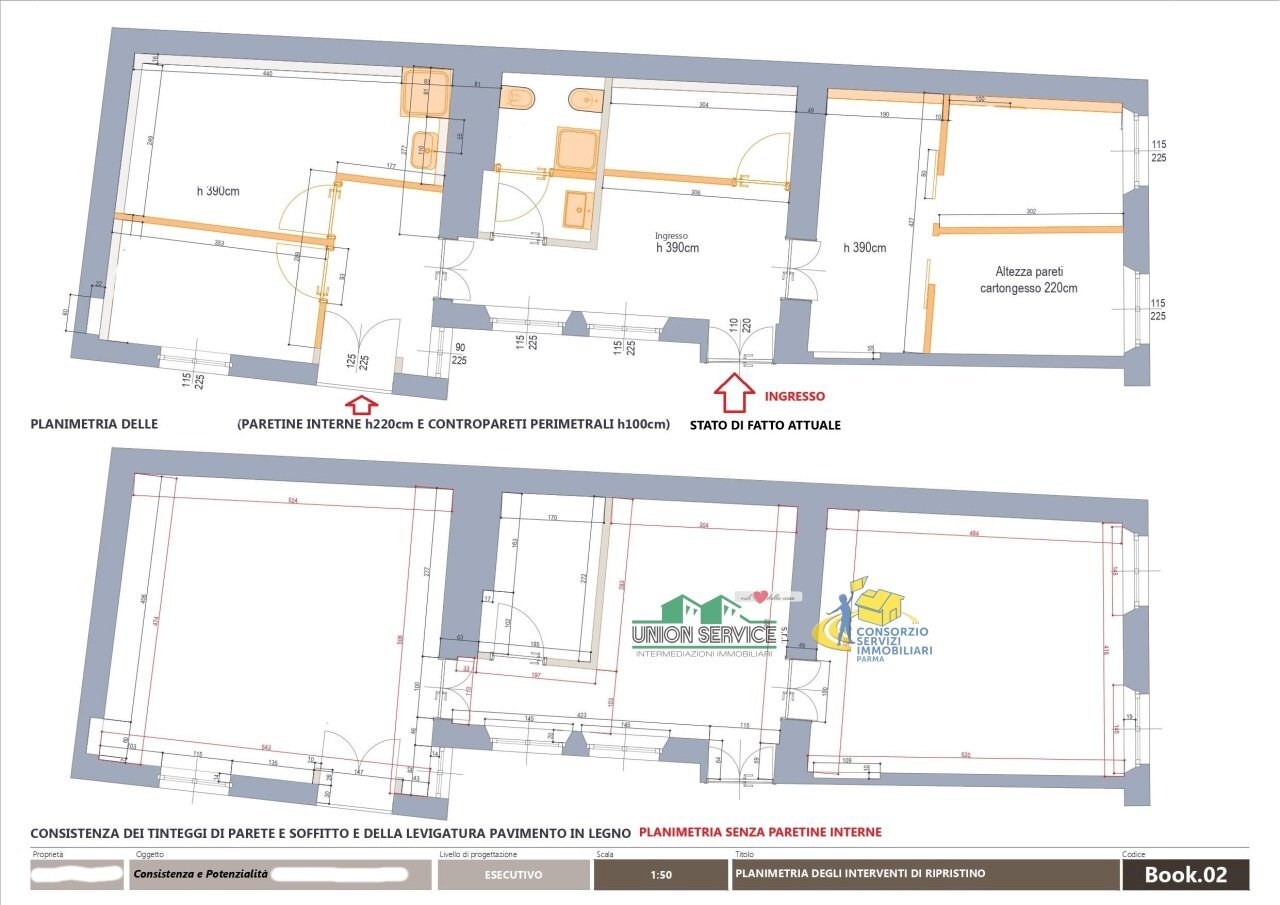 PLNw-0002.jpg - Ufficio Via Pietro Torrigiani, Parma - planimetria 1