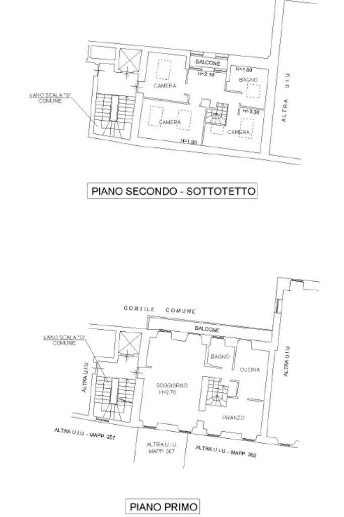 Appartamento Vicolo pusterla, Corbetta - planimetria 1