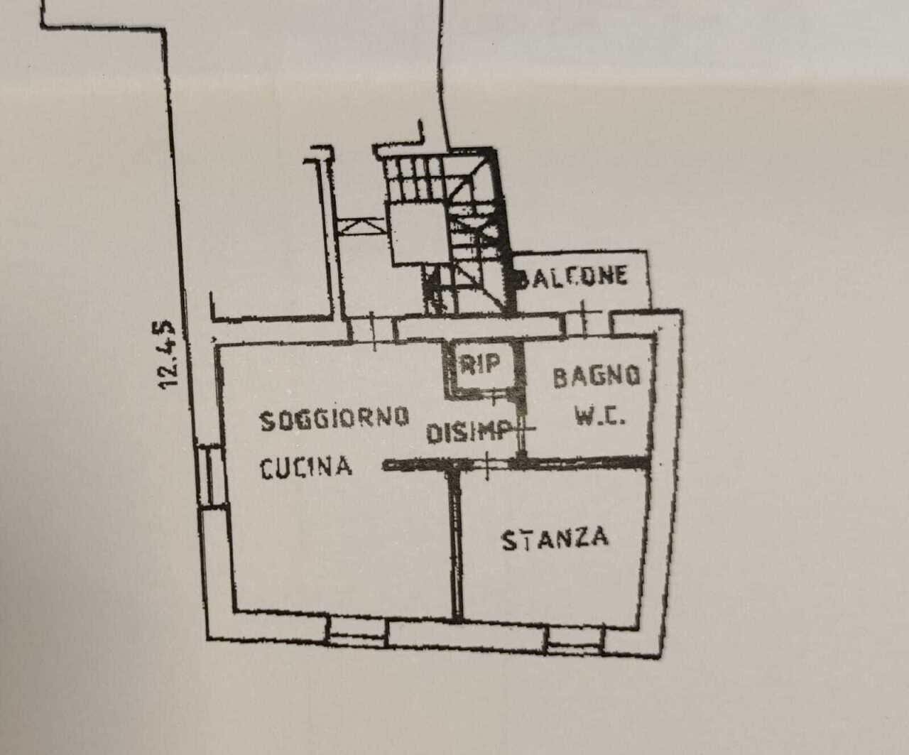 WhatsApp Image 2026-04-13 at 18.06.02 (4).jpeg - Two-room apartment roverè della luna, Roverè della Luna - floor plans 1