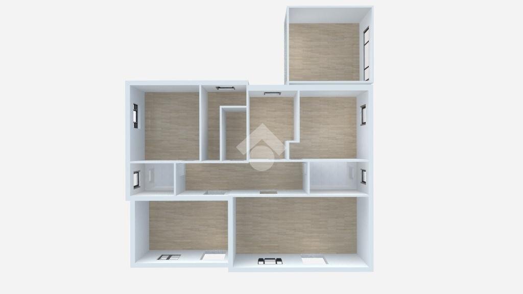 Quadrilocale Via giardini, Longiano - planimetria 1