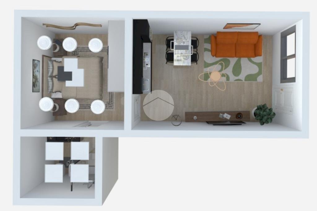 Bilocale Via Mecenate, Milano (zona Mecenate) - planimetria 1