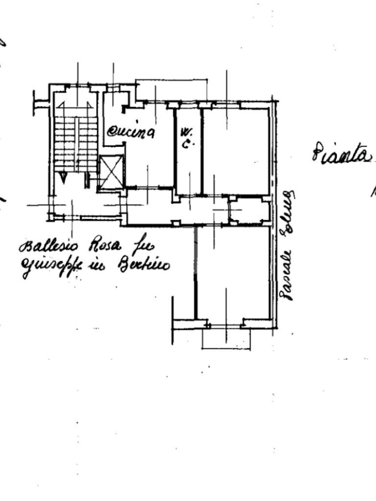 Trilocale Via breglio, Torino (zona Borgo Vittoria) - planimetria 1